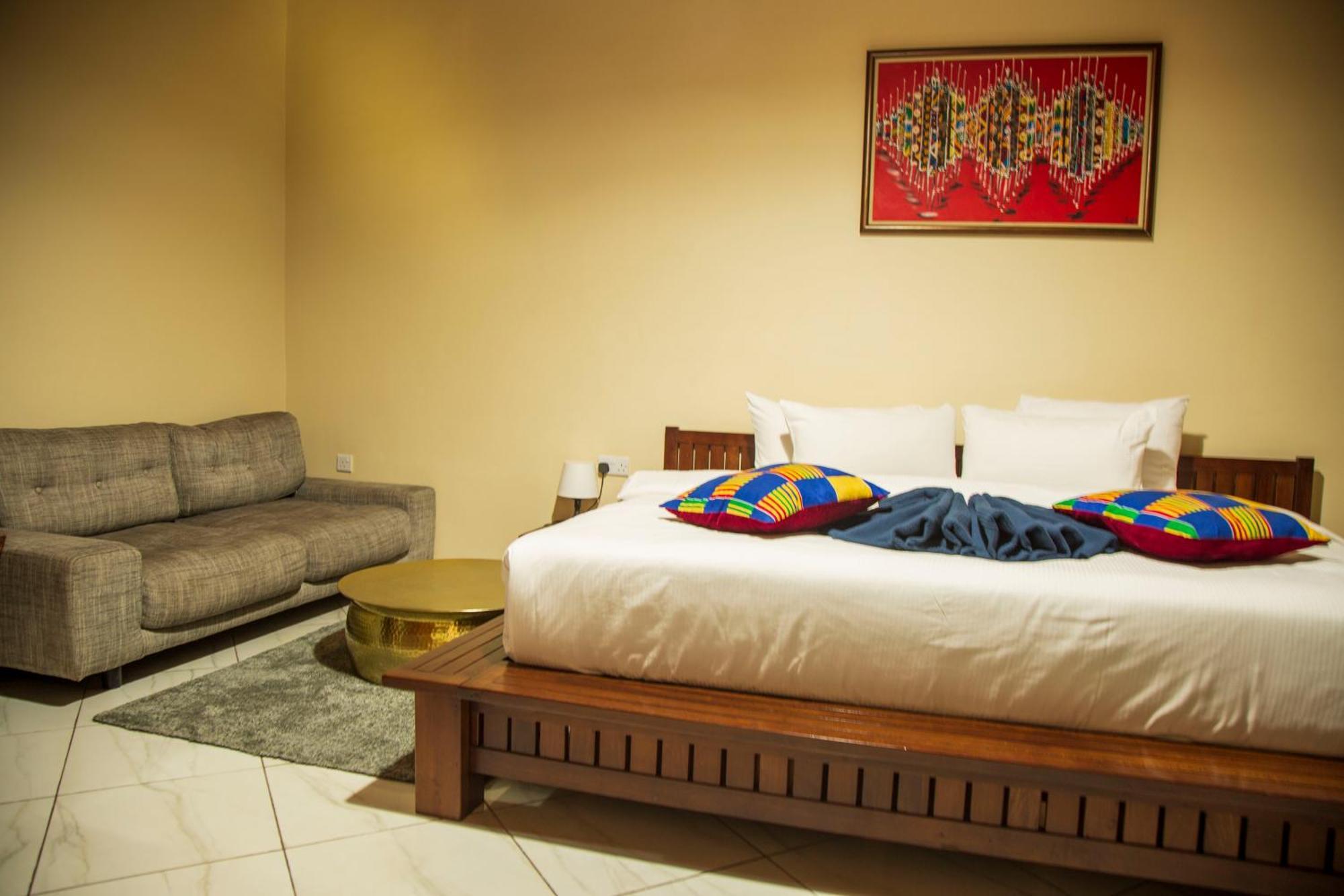 The Haven Boutique Hotel Kumasi Luaran gambar